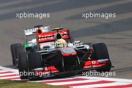 Sergio Perez (MEX) McLaren MP4-28. 14.04.2013. Formula 1 World Championship, Rd 3, Chinese Grand Prix, Shanghai, China, Race Day.