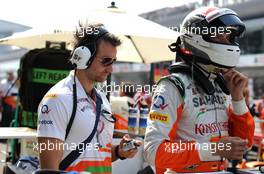 Adrian Sutil (GER), Sahara Force India F1 Team  14.04.2013. Formula 1 World Championship, Rd 3, Chinese Grand Prix, Shanghai, China, Race Day.