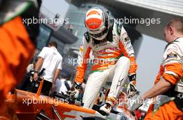 Adrian Sutil (GER), Sahara Force India F1 Team  14.04.2013. Formula 1 World Championship, Rd 3, Chinese Grand Prix, Shanghai, China, Race Day.