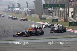 Sebastian Vettel (GER), Red Bull Racing  14.04.2013. Formula 1 World Championship, Rd 3, Chinese Grand Prix, Shanghai, China, Race Day.