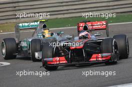 Jenson Button (GBR), McLaren Mercedes  14.04.2013. Formula 1 World Championship, Rd 3, Chinese Grand Prix, Shanghai, China, Race Day.