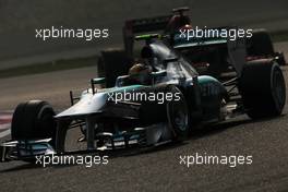 Lewis Hamilton (GBR) Mercedes AMG F1 W04. 14.04.2013. Formula 1 World Championship, Rd 3, Chinese Grand Prix, Shanghai, China, Race Day.