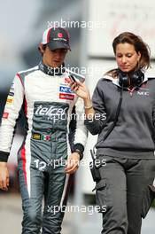 Esteban Gutierrez (MEX) Sauber. 13.04.2013. Formula 1 World Championship, Rd 3, Chinese Grand Prix, Shanghai, China, Qualifying Day.