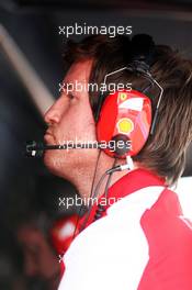 Rob Smedley (GBR) Ferrari Race Engineer. 13.04.2013. Formula 1 World Championship, Rd 3, Chinese Grand Prix, Shanghai, China, Qualifying Day.