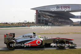 Sergio Perez (MEX) McLaren MP4-28. 13.04.2013. Formula 1 World Championship, Rd 3, Chinese Grand Prix, Shanghai, China, Qualifying Day.