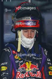 Sebastian Vettel (GER) Red Bull Racing. 13.04.2013. Formula 1 World Championship, Rd 3, Chinese Grand Prix, Shanghai, China, Qualifying Day.