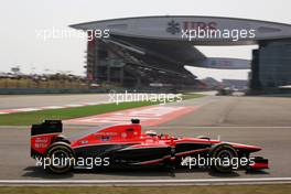 Jules Bianchi (FRA) Marussia F1 Team MR02. 13.04.2013. Formula 1 World Championship, Rd 3, Chinese Grand Prix, Shanghai, China, Qualifying Day.