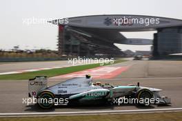 Lewis Hamilton (GBR) Mercedes AMG F1 W04. 13.04.2013. Formula 1 World Championship, Rd 3, Chinese Grand Prix, Shanghai, China, Qualifying Day.