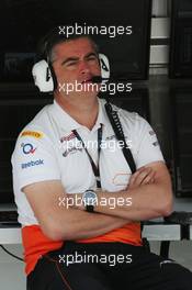 Andy Stevenson (GBR) Sahara Force India F1 Team Manager. 13.04.2013. Formula 1 World Championship, Rd 3, Chinese Grand Prix, Shanghai, China, Qualifying Day.