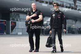 Romain Grosjean (FRA) Lotus F1 Team. 13.04.2013. Formula 1 World Championship, Rd 3, Chinese Grand Prix, Shanghai, China, Qualifying Day.