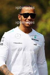 Lewis Hamilton (GBR) Mercedes AMG F1. 13.04.2013. Formula 1 World Championship, Rd 3, Chinese Grand Prix, Shanghai, China, Qualifying Day.