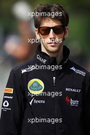 Romain Grosjean (FRA) Lotus F1 Team. 13.04.2013. Formula 1 World Championship, Rd 3, Chinese Grand Prix, Shanghai, China, Qualifying Day.