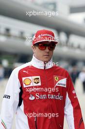 Kimi Raikkonen (FIN) Ferrari. 20.04.2014. Formula 1 World Championship, Rd 4, Chinese Grand Prix, Shanghai, China, Race Day.