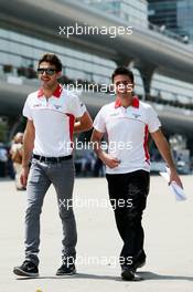 Jules Bianchi (FRA) Marussia F1 Team. 14.04.2013. Formula 1 World Championship, Rd 3, Chinese Grand Prix, Shanghai, China, Race Day.