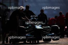 Caterham CT03 pushed to scrutineering. 11.04.2013. Formula 1 World Championship, Rd 3, Chinese Grand Prix, Shanghai, China, Preparation Day.