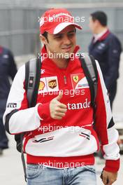Felipe Massa (BRA) Ferrari. 11.04.2013. Formula 1 World Championship, Rd 3, Chinese Grand Prix, Shanghai, China, Preparation Day.