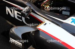 Sauber C32 sidepod detail. 11.04.2013. Formula 1 World Championship, Rd 3, Chinese Grand Prix, Shanghai, China, Preparation Day.