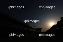 The sun sets over the paddock. 11.04.2013. Formula 1 World Championship, Rd 3, Chinese Grand Prix, Shanghai, China, Preparation Day.