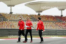 Max Chilton (GBR) Marussia F1 Team walks the circuit. 11.04.2013. Formula 1 World Championship, Rd 3, Chinese Grand Prix, Shanghai, China, Preparation Day.