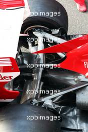 Ferrari F138 rear suspension detail. 11.04.2013. Formula 1 World Championship, Rd 3, Chinese Grand Prix, Shanghai, China, Preparation Day.