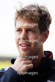 Sebastian Vettel (GER) Red Bull Racing. 11.04.2013. Formula 1 World Championship, Rd 3, Chinese Grand Prix, Shanghai, China, Preparation Day.