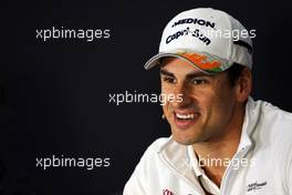 Adrian Sutil (GER) Sahara Force India F1 in the FIA Press Conference. 11.04.2013. Formula 1 World Championship, Rd 3, Chinese Grand Prix, Shanghai, China, Preparation Day.