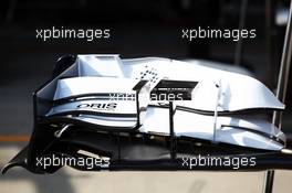 Williams FW35 front wing detail. 11.04.2013. Formula 1 World Championship, Rd 3, Chinese Grand Prix, Shanghai, China, Preparation Day.