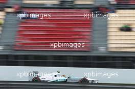 Lewis Hamilton (GBR) Mercedes AMG F1 W04. 10.05.2013. Formula 1 World Championship, Rd 5, Spanish Grand Prix, Barcelona, Spain, Practice Day