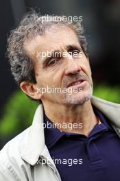 Alain Prost (FRA). 10.05.2013. Formula 1 World Championship, Rd 5, Spanish Grand Prix, Barcelona, Spain, Practice Day