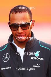 Lewis Hamilton (GBR) Mercedes AMG F1. 10.05.2013. Formula 1 World Championship, Rd 5, Spanish Grand Prix, Barcelona, Spain, Practice Day