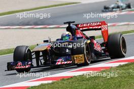 Jean-Eric Vergne (FRA) Scuderia Toro Rosso STR8. 10.05.2013. Formula 1 World Championship, Rd 5, Spanish Grand Prix, Barcelona, Spain, Practice Day