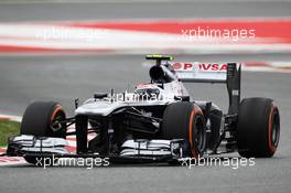 Valtteri Bottas (FIN) Williams FW35. 10.05.2013. Formula 1 World Championship, Rd 5, Spanish Grand Prix, Barcelona, Spain, Practice Day