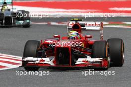 Felipe Massa (BRA) Ferrari F138. 10.05.2013. Formula 1 World Championship, Rd 5, Spanish Grand Prix, Barcelona, Spain, Practice Day