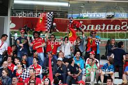 Ferrari fans. 12.05.2013. Formula 1 World Championship, Rd 5, Spanish Grand Prix, Barcelona, Spain, Race Day