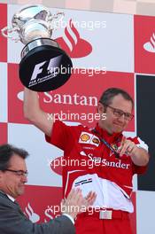 Stefano Domenicali (ITA) Ferrari General Director  12.05.2013. Formula 1 World Championship, Rd 5, Spanish Grand Prix, Barcelona, Spain, Race Day