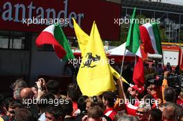 Ferrari Flags  12.05.2013. Formula 1 World Championship, Rd 5, Spanish Grand Prix, Barcelona, Spain, Race Day
