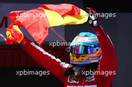 1st place Fernando Alonso (ESP) Ferrari F138  12.05.2013. Formula 1 World Championship, Rd 5, Spanish Grand Prix, Barcelona, Spain, Race Day