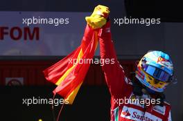 1st place Fernando Alonso (ESP) Ferrari F138  12.05.2013. Formula 1 World Championship, Rd 5, Spanish Grand Prix, Barcelona, Spain, Race Day