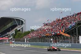 Jules Bianchi (FRA) Marussia F1 Team MR02. 12.05.2013. Formula 1 World Championship, Rd 5, Spanish Grand Prix, Barcelona, Spain, Race Day