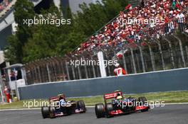 Sergio Perez (MEX) McLaren MP4-28. 12.05.2013. Formula 1 World Championship, Rd 5, Spanish Grand Prix, Barcelona, Spain, Race Day