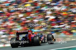 Jean-Eric Vergne (FRA) Scuderia Toro Rosso STR8. 12.05.2013. Formula 1 World Championship, Rd 5, Spanish Grand Prix, Barcelona, Spain, Race Day
