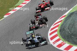 Lewis Hamilton (GBR) Mercedes AMG F1 W04. 12.05.2013. Formula 1 World Championship, Rd 5, Spanish Grand Prix, Barcelona, Spain, Race Day