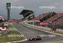 Mark Webber (AUS), Red Bull Racing  12.05.2013. Formula 1 World Championship, Rd 5, Spanish Grand Prix, Barcelona, Spain, Race Day