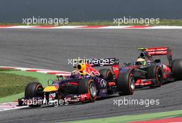 Mark Webber (AUS), Red Bull Racing  12.05.2013. Formula 1 World Championship, Rd 5, Spanish Grand Prix, Barcelona, Spain, Race Day