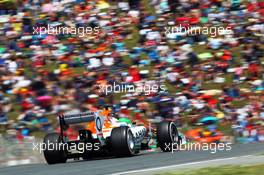 Paul di Resta (GBR) Sahara Force India VJM06. 12.05.2013. Formula 1 World Championship, Rd 5, Spanish Grand Prix, Barcelona, Spain, Race Day