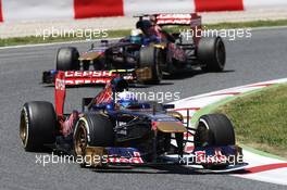 Daniel Ricciardo (AUS) Scuderia Toro Rosso STR8. 12.05.2013. Formula 1 World Championship, Rd 5, Spanish Grand Prix, Barcelona, Spain, Race Day