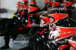 Marussia F1 Team mechanics. 12.05.2013. Formula 1 World Championship, Rd 5, Spanish Grand Prix, Barcelona, Spain, Race Day