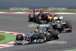 Lewis Hamilton (GBR), Mercedes Grand Prix  12.05.2013. Formula 1 World Championship, Rd 5, Spanish Grand Prix, Barcelona, Spain, Race Day