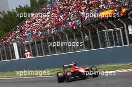 Max Chilton (GBR) Marussia F1 Team MR02. 12.05.2013. Formula 1 World Championship, Rd 5, Spanish Grand Prix, Barcelona, Spain, Race Day