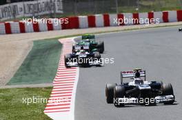 Valtteri Bottas (FIN) Williams FW35. 12.05.2013. Formula 1 World Championship, Rd 5, Spanish Grand Prix, Barcelona, Spain, Race Day